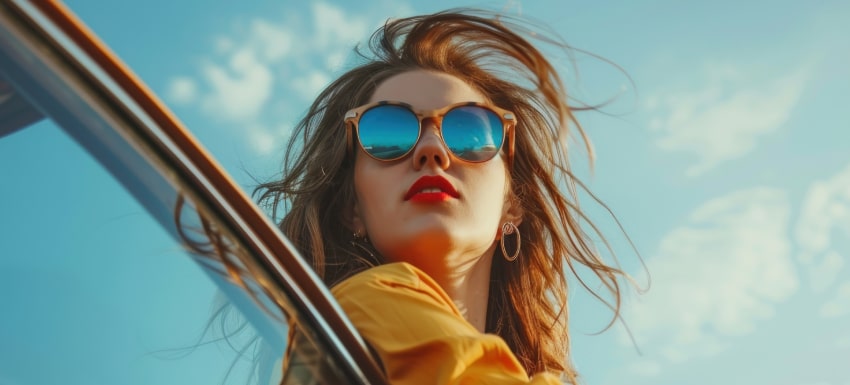 Elegir gafas de sol para rejuvenecer el rostro